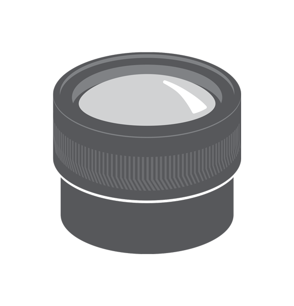 1x microscope, 3-5 µm, f/2.5 MWIR FPO Manual Bayonet Lens